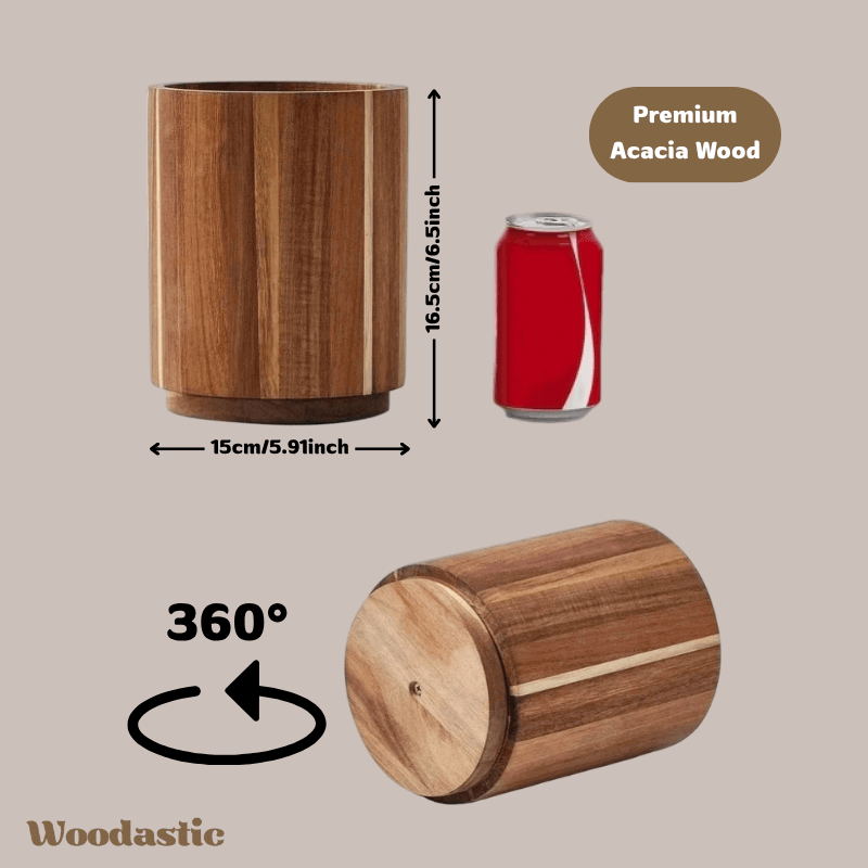 360 utensil holder dimensions