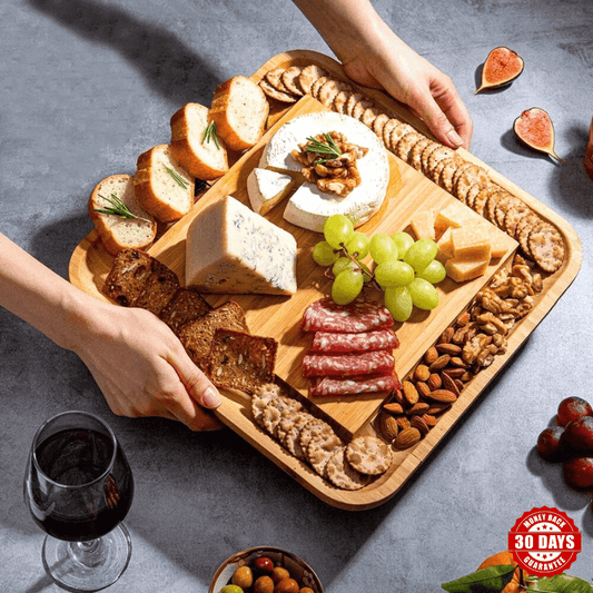 Woodastic™ Cheese Platter Set