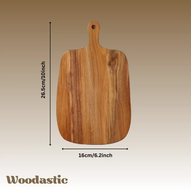 Woodastic™ Appetizer Board dimensions